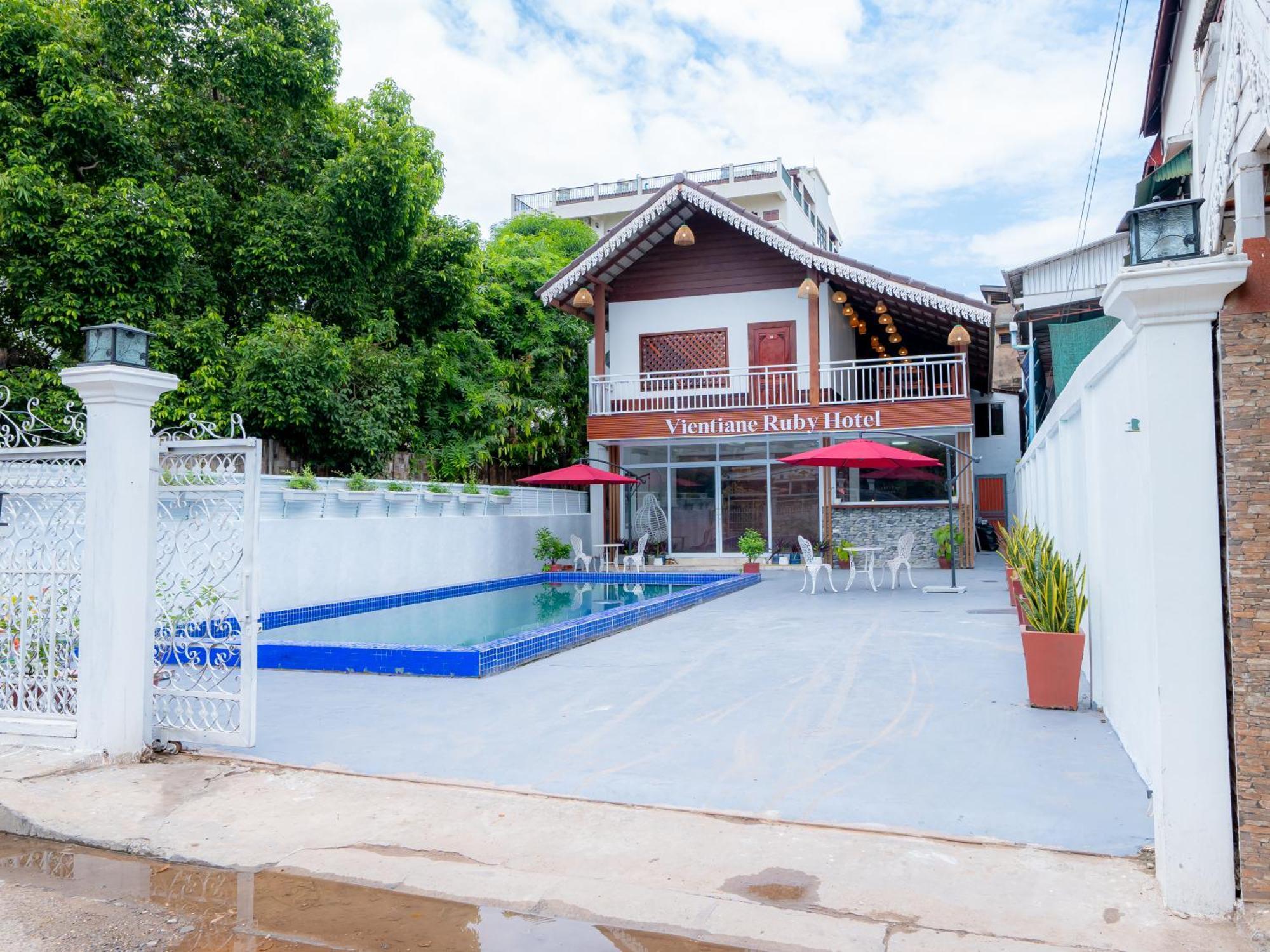 Vientiane Ruby Villa Hotel Εξωτερικό φωτογραφία